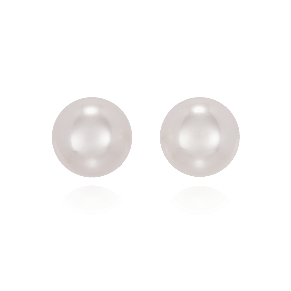 8.5-9mm Cultured Pearl Stud Earrings