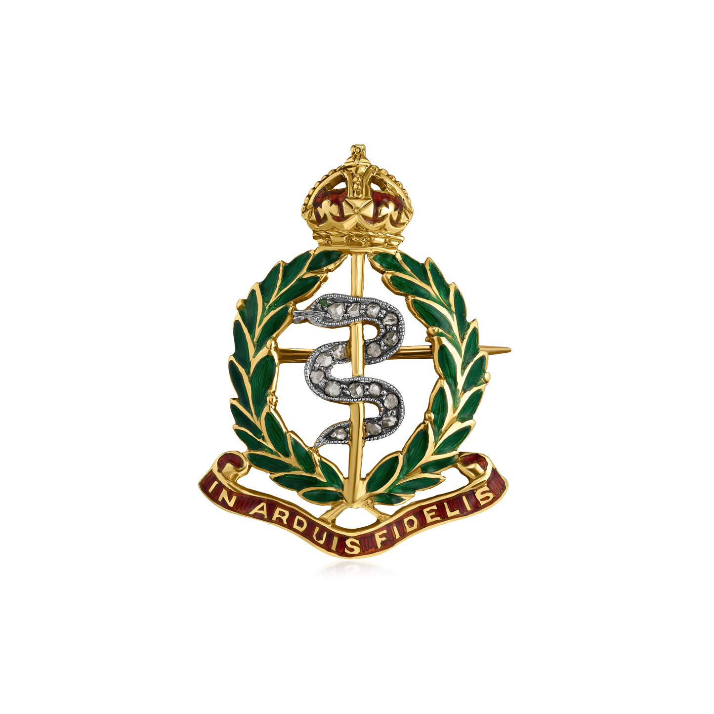 RAMC Brooch