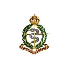 RAMC Brooch