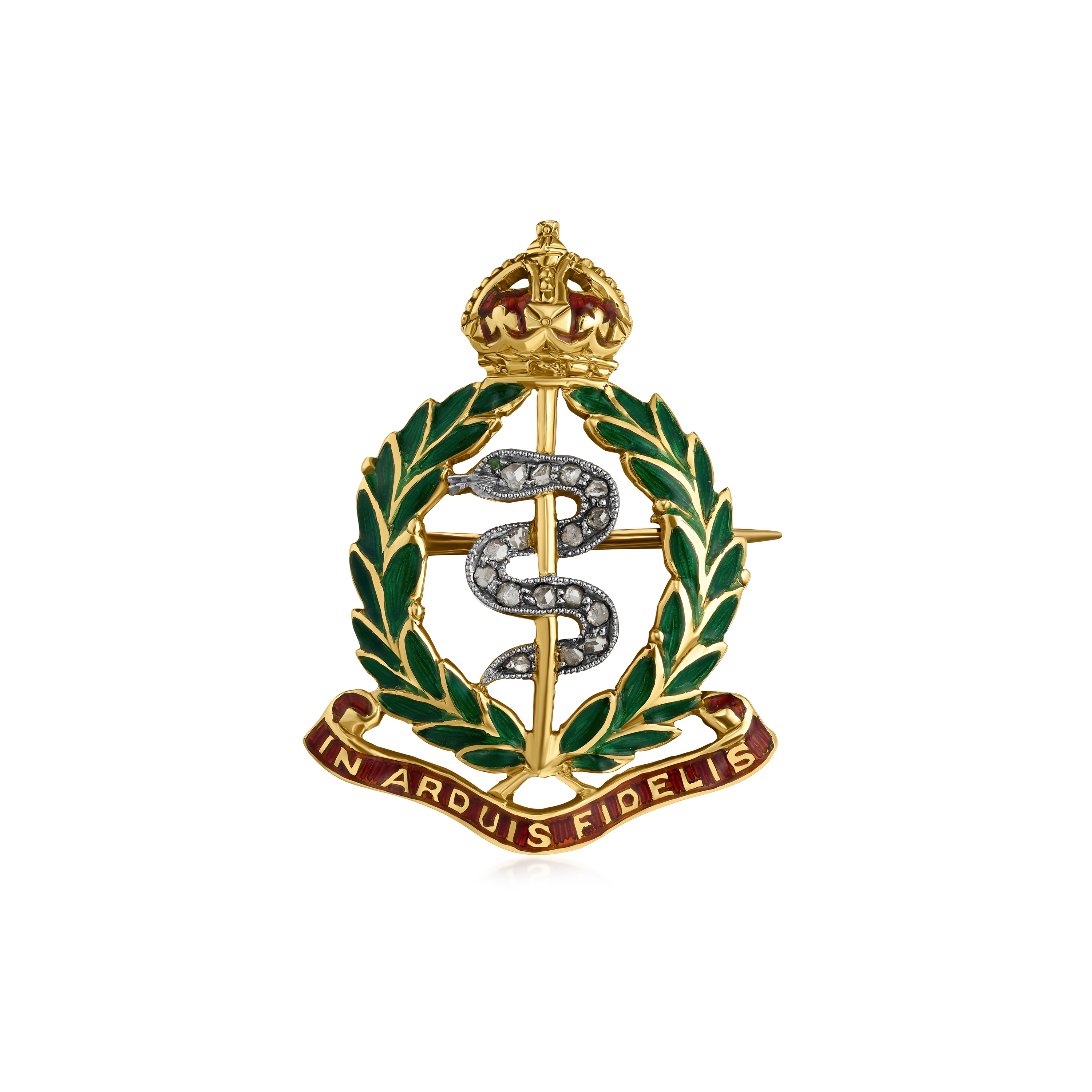 RAMC Brooch