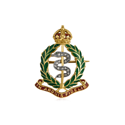 RAMC Brooch