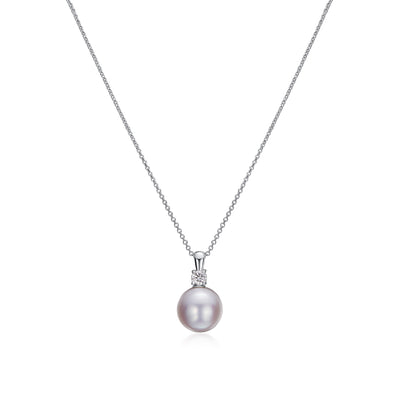 Pearl and Diamond Pendant