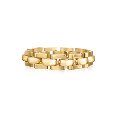 18ct Rose Gold Retro Art Deco French Bracelet