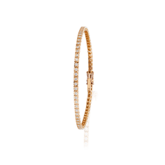 Diamond and Rose Gold bracelet