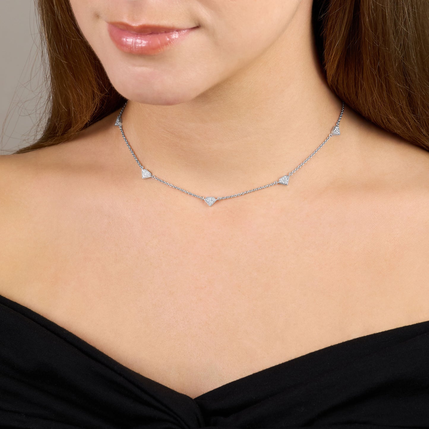 0.44ct Diamond Set Necklet