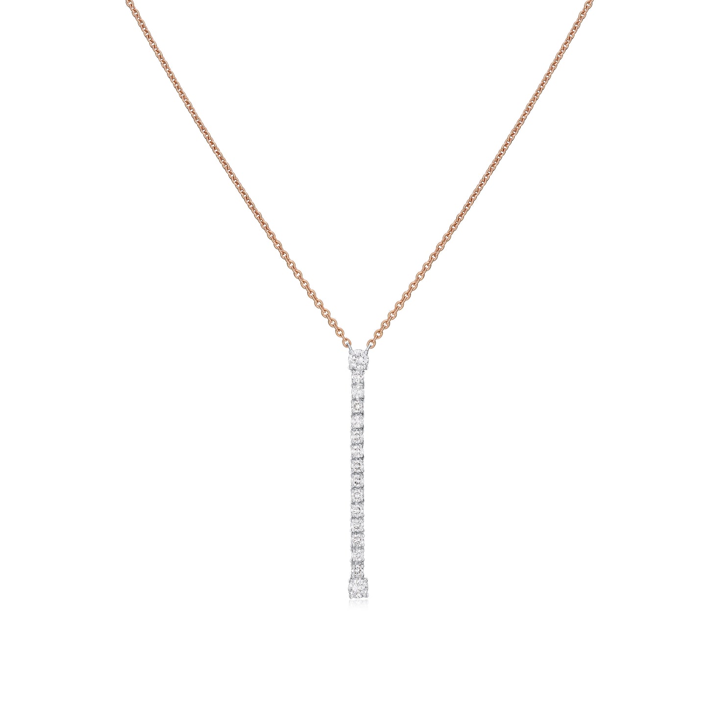 0.54ct Diamond Drop Pendant