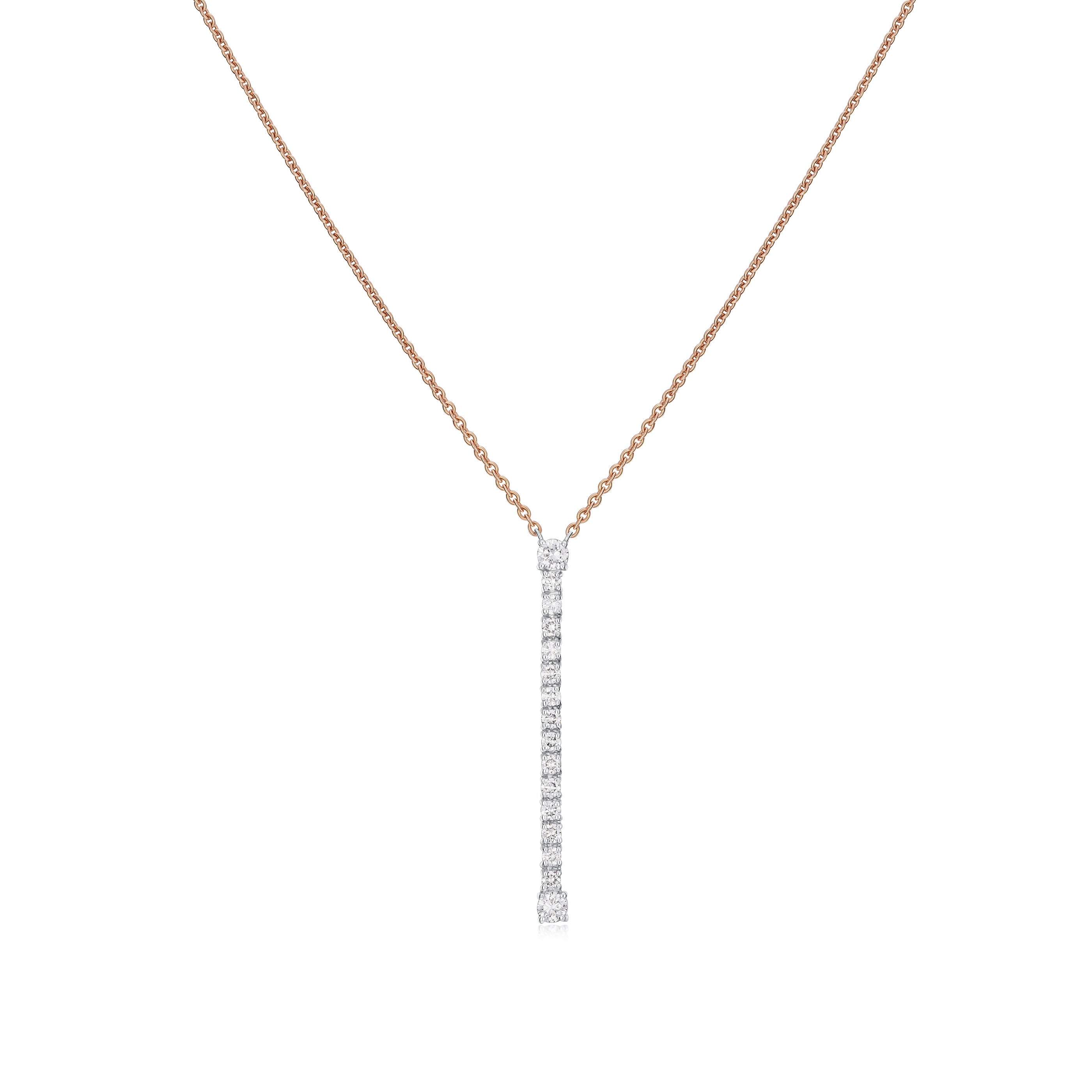 0.54ct Diamond Drop Pendant