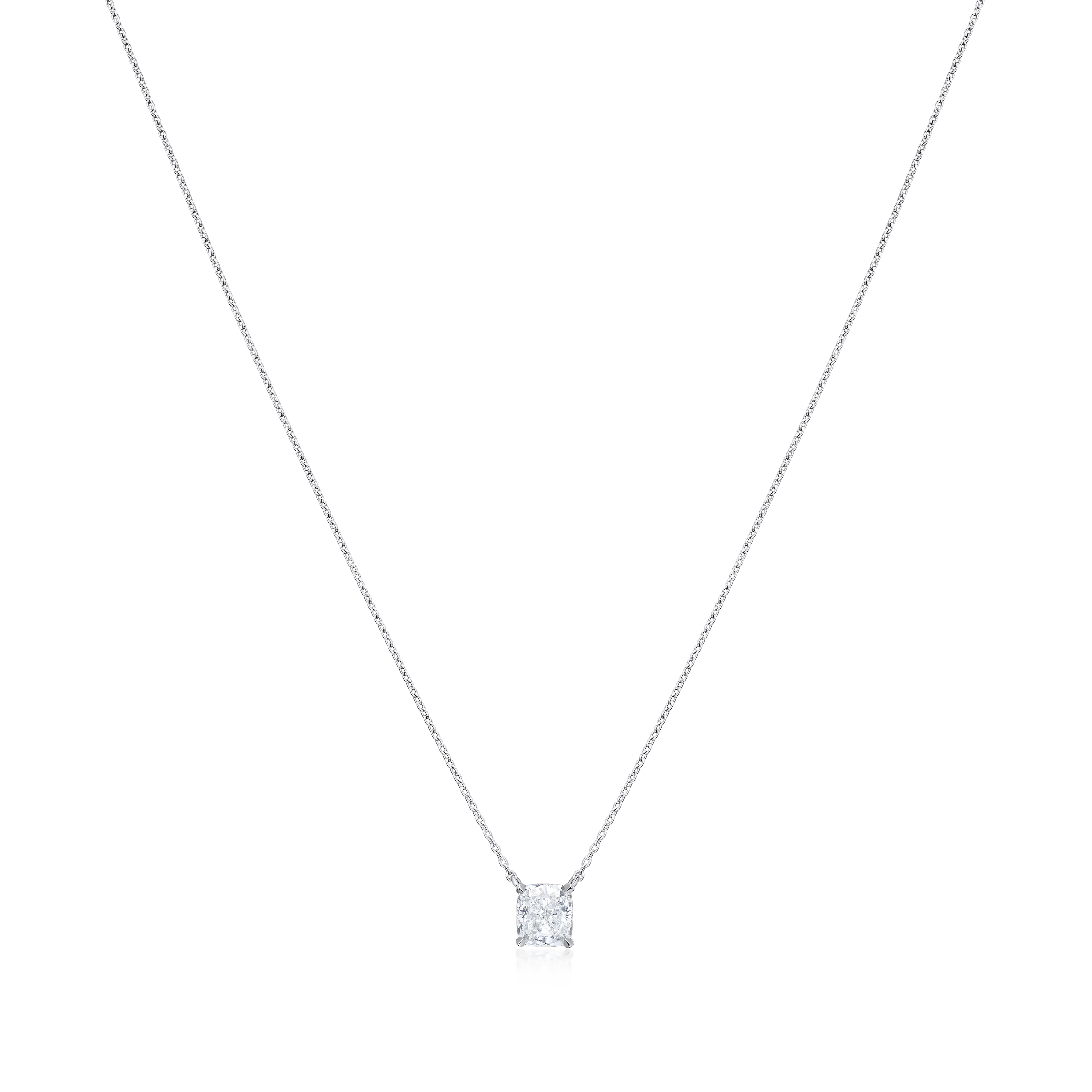 1.01cts Diamond Solitaire Superfine Pendant