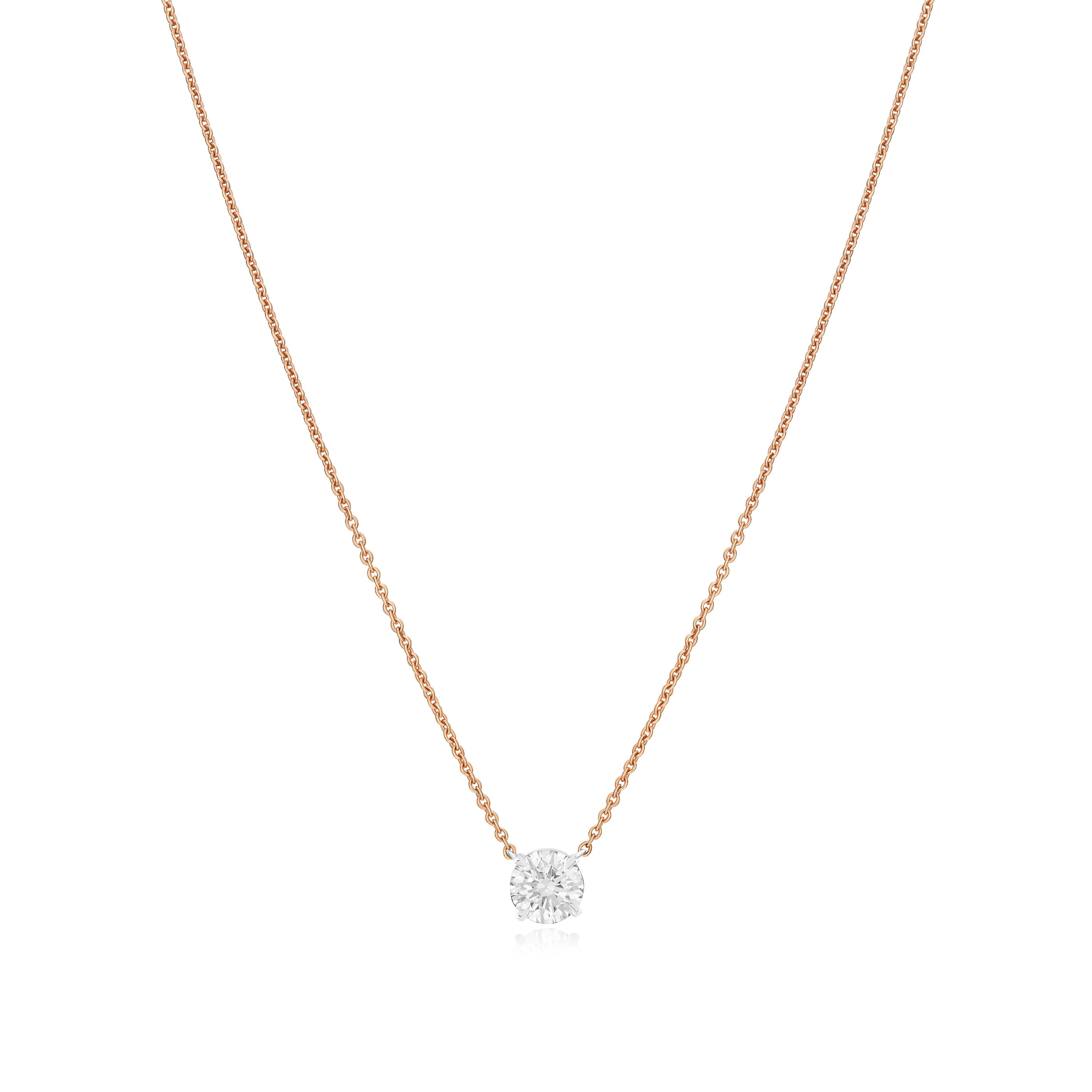 1.21cts Round Brilliant Cut Diamond Superfine Pendant