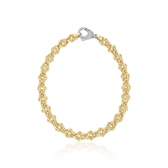 Infinity Collection 18ct Yellow Gold Diamond Set Necklace