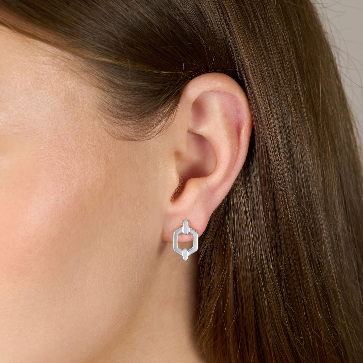 Nectar Collection Silver Stud Earrings