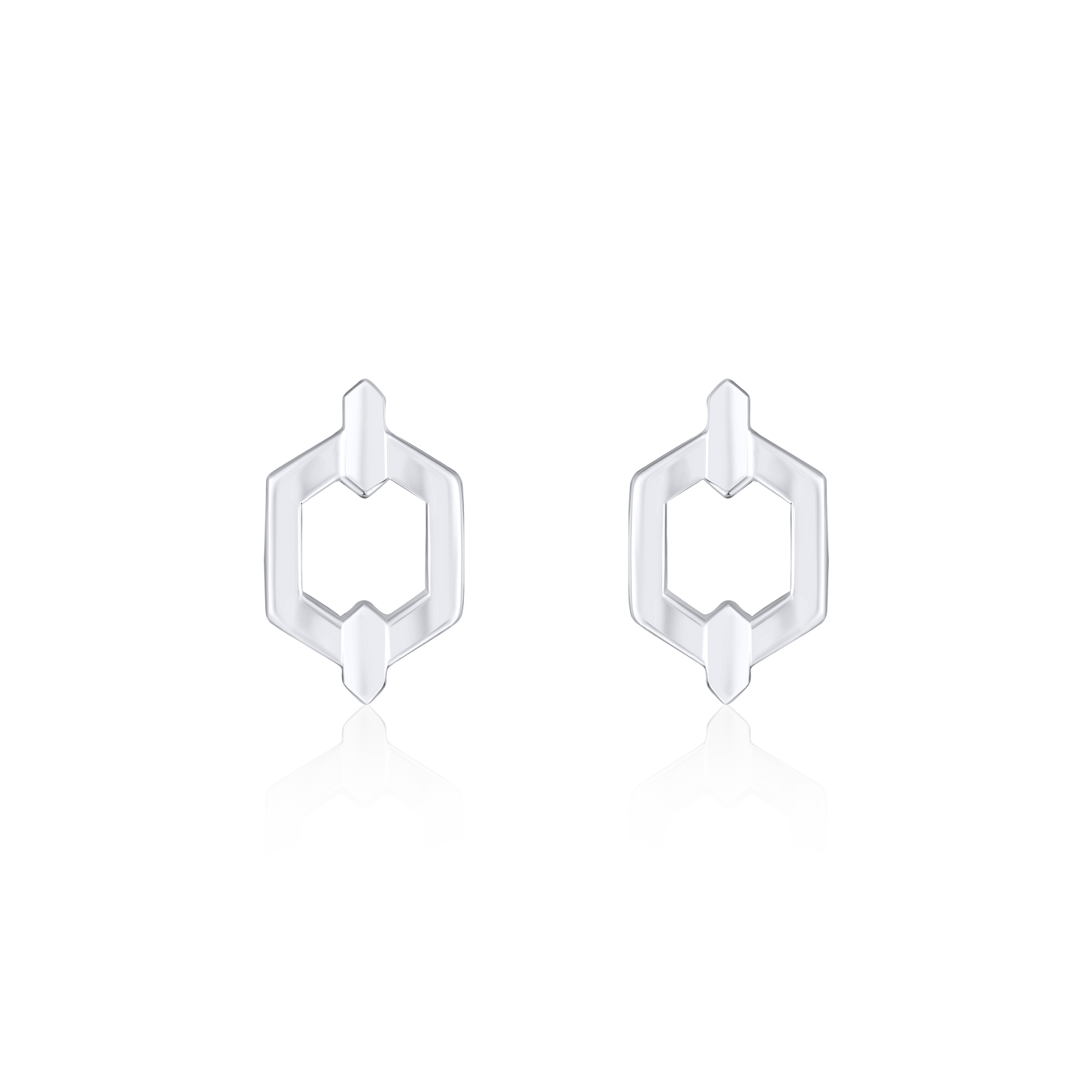 Nectar Collection Silver Stud Earrings