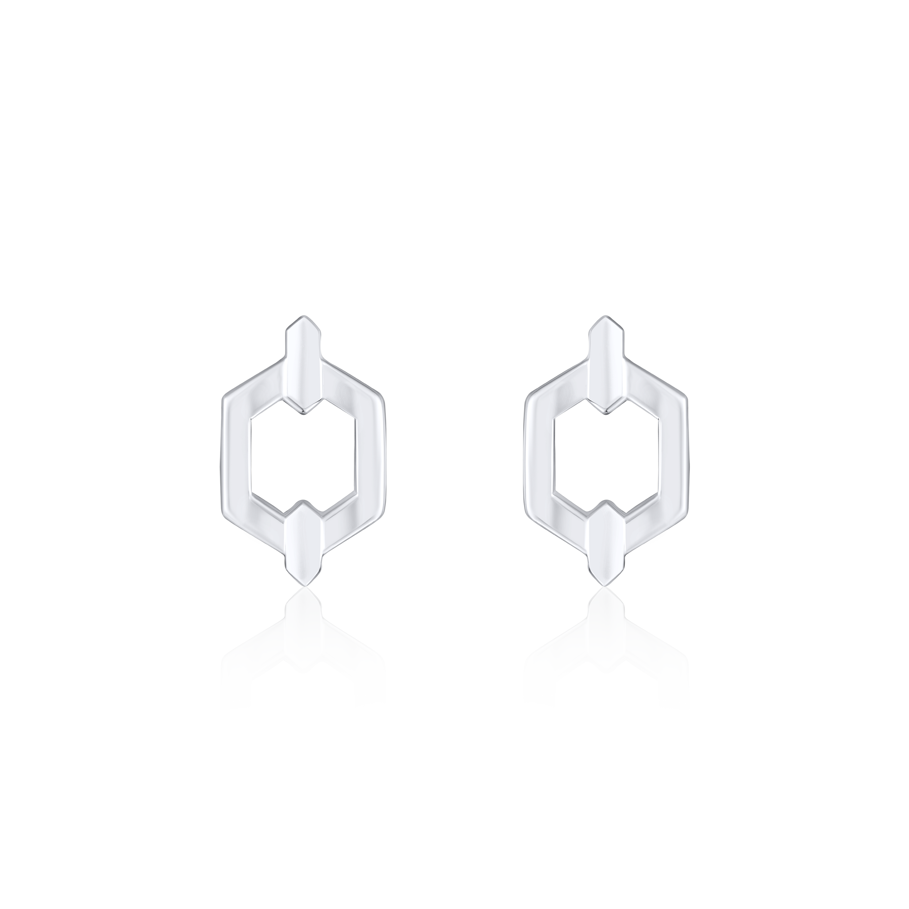 Nectar Collection Silver Stud Earrings