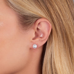 7.5-8mm Cultured Pearl Stud Earrings