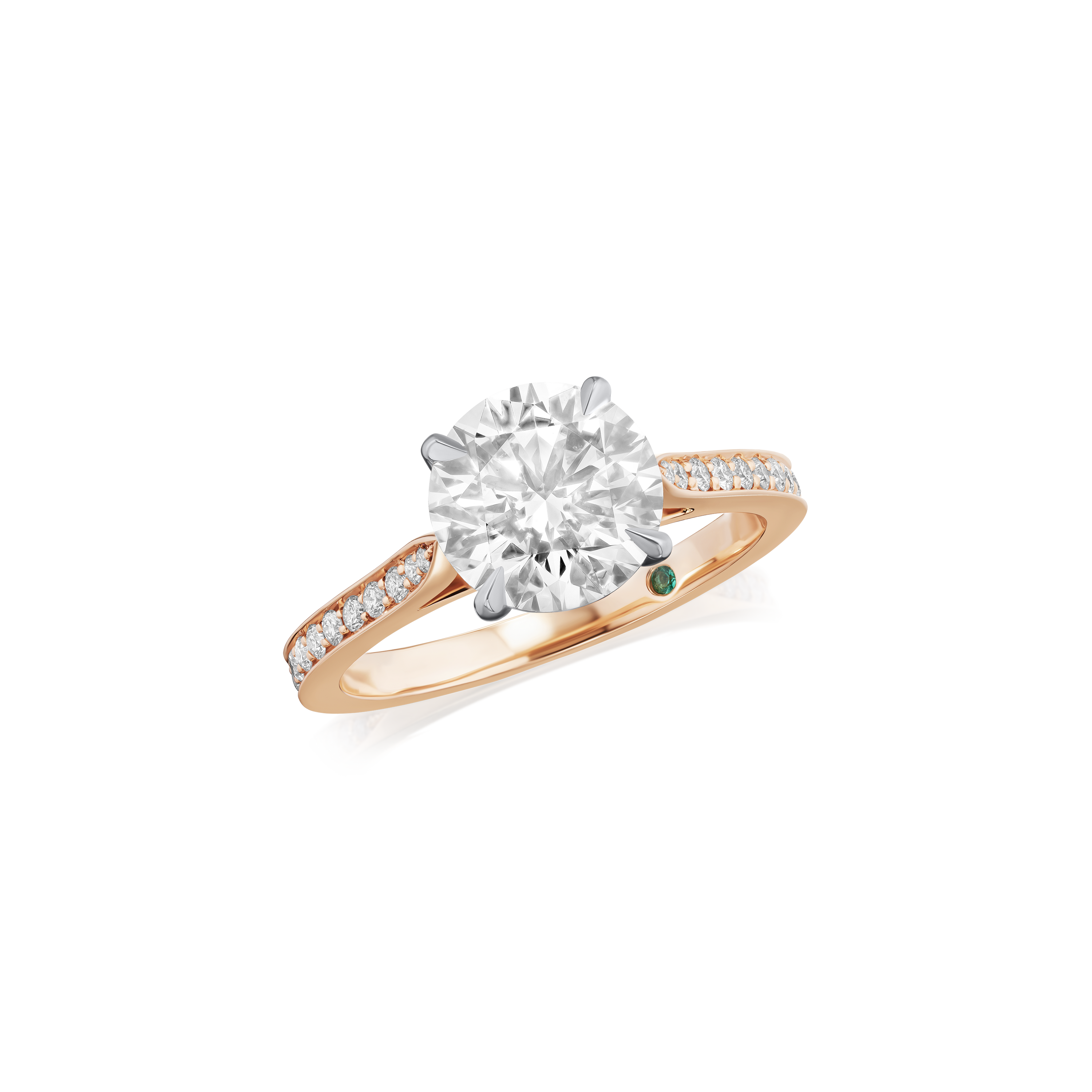 2.02ct Round Brilliant Cut Diamond Solitaire Ring