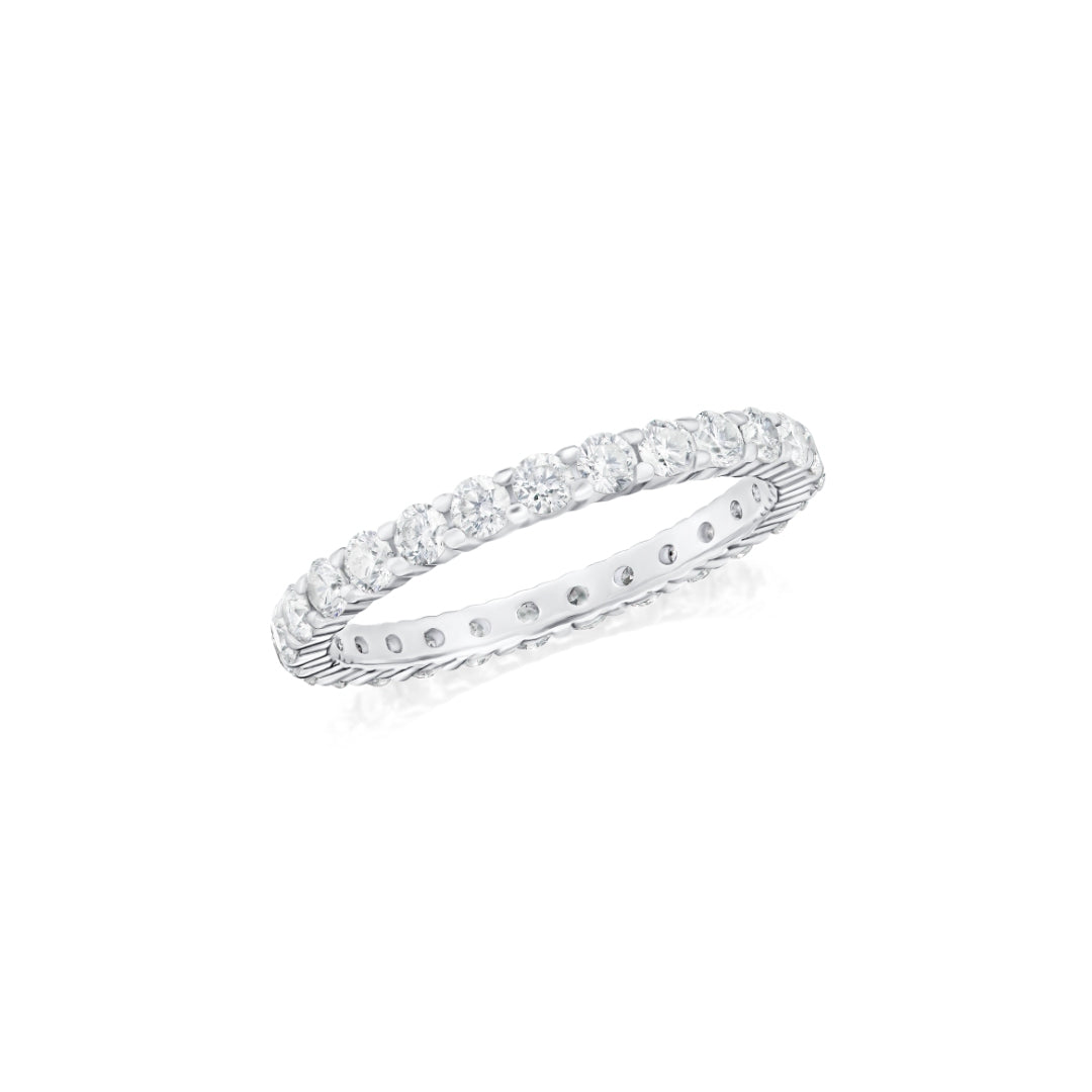 1.59cts Dimond-Set Full Eternity Ring