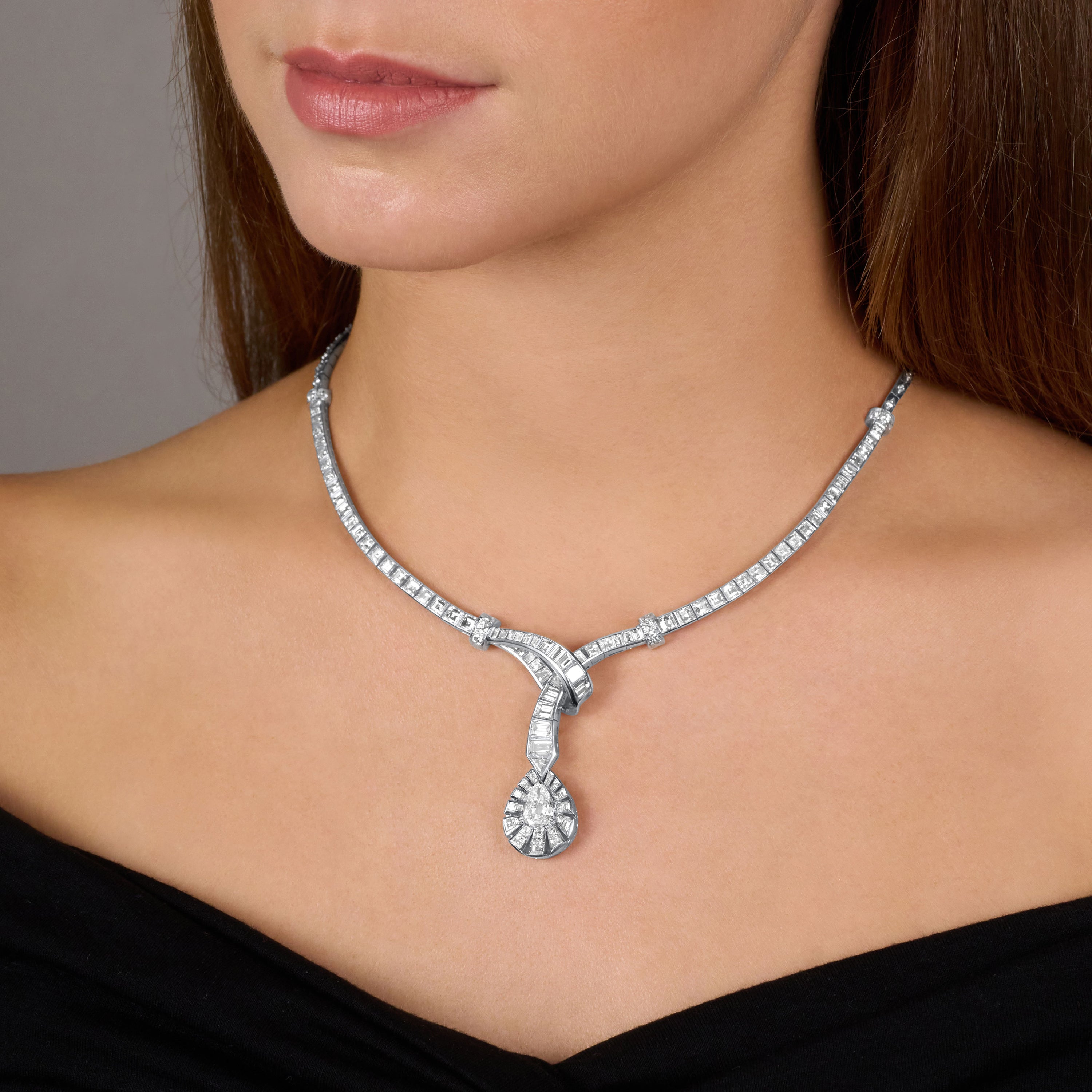 19.28cts Diamond Necklet