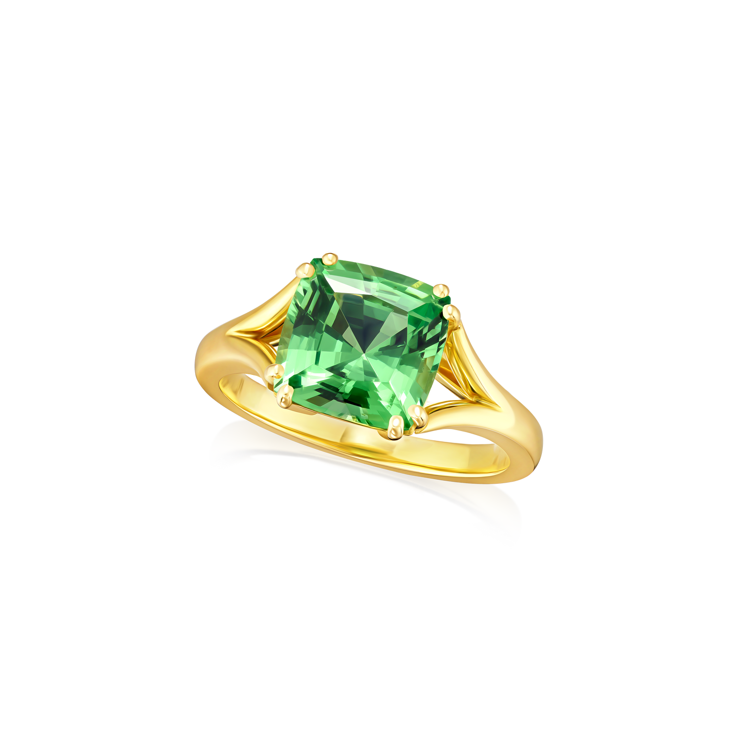 3.33.cts Tsavorite Garnet Dress Ring