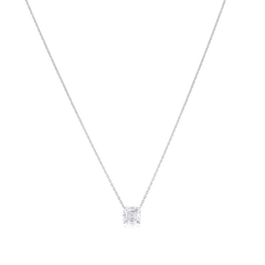 2.05cts Square Emerald Cut Diamond Superfine Pendant