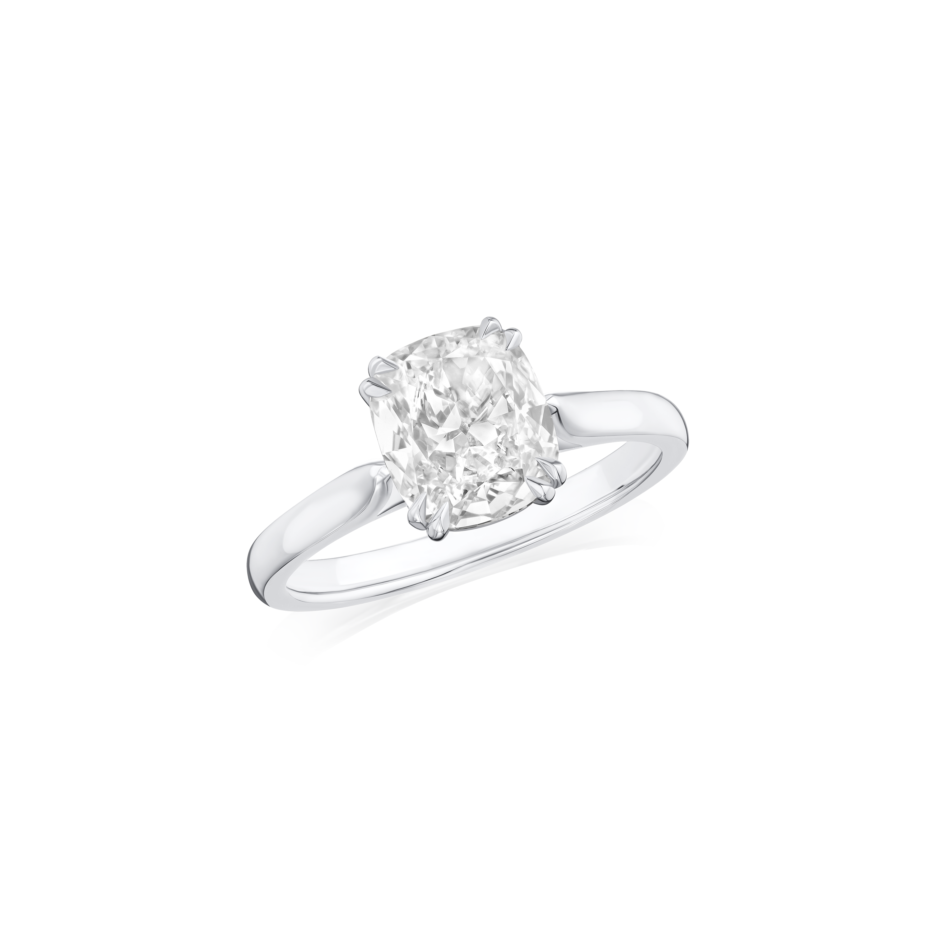 1.71ct Cushion Cut Diamond Solitaire Ring