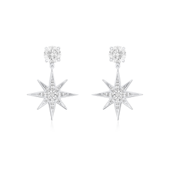 Sienna Collection Slide On/Off Earrings with Diamond Studs