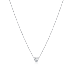 1.01cts Heart Shaped Diamond Superfine Pendant