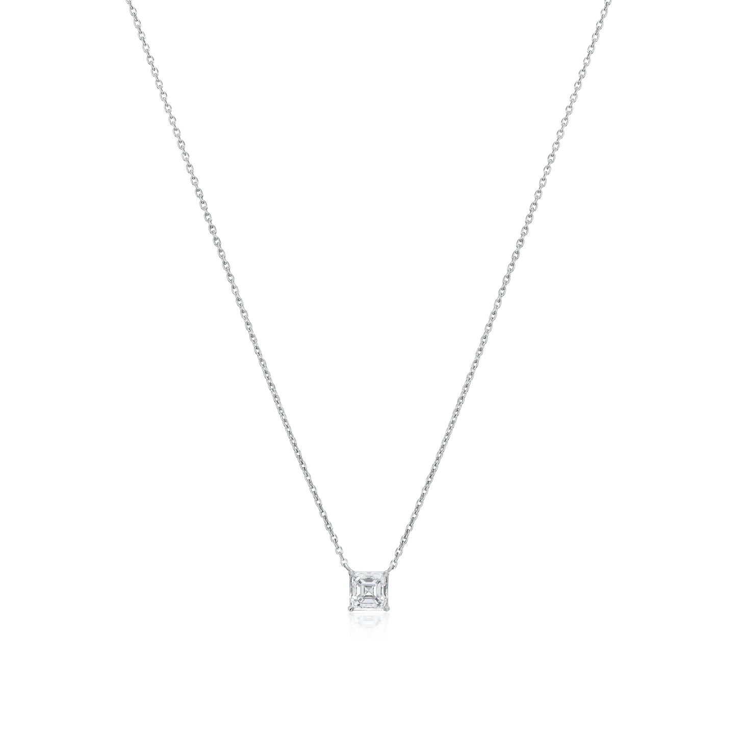 0.91ct Solitaire Diamond Pendant.