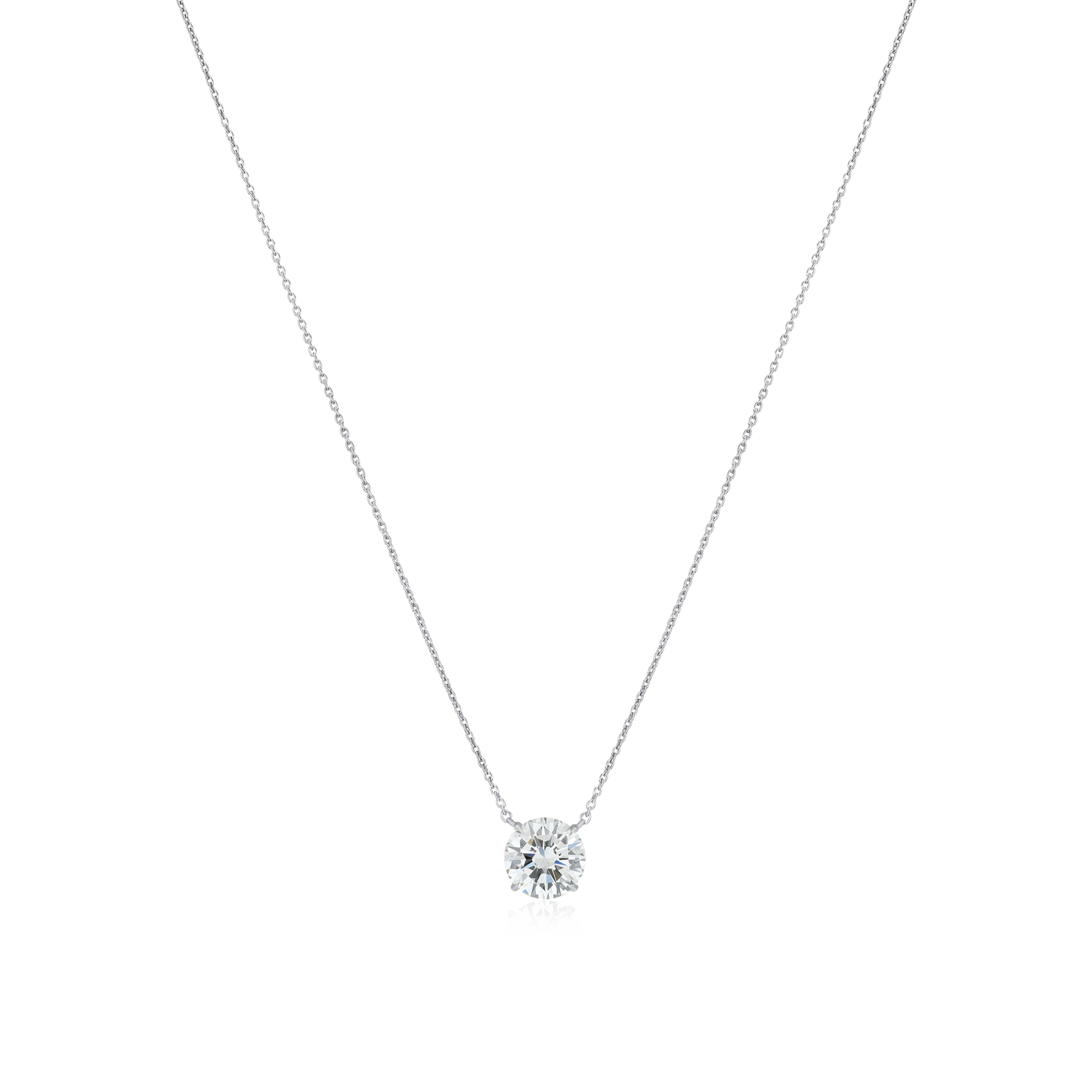 2.13cts Round Brilliant Cut Diamond Superfine Pendant