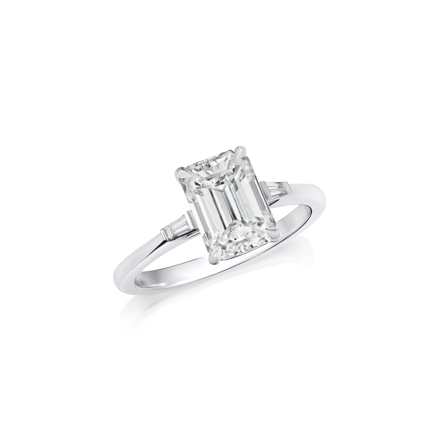 2.06cts Diamond Ring With Diamond Shoulders