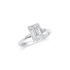 2.06cts Diamond Ring With Diamond Shoulders