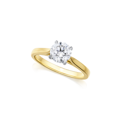 1.06cts Round Brilliant Cut Diamond Solitaire Ring