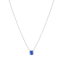 1.56cts Cushion Shape Sapphire Superfine Pendant