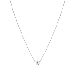 0.55ct Round Brilliant Cut Diamond Solitaire Pendant