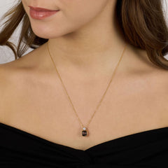 3.08cts Alexandrite and Diamond Pendant