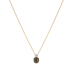 3.08cts Alexandrite and Diamond Pendant