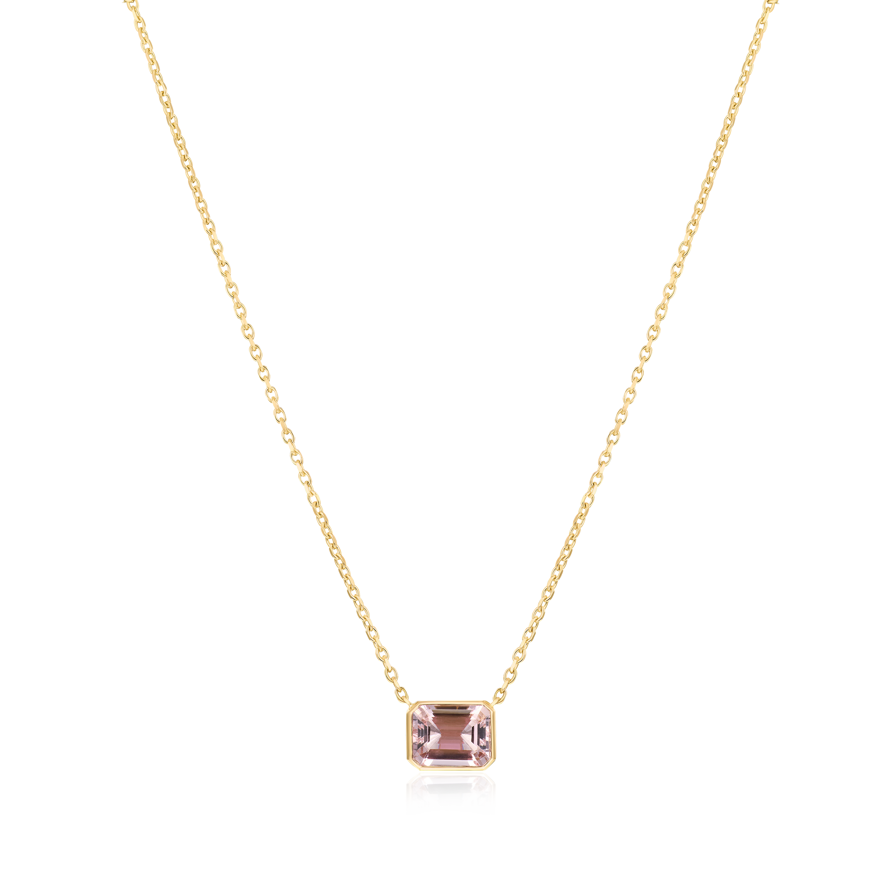 1.98cts Morganite Pendant