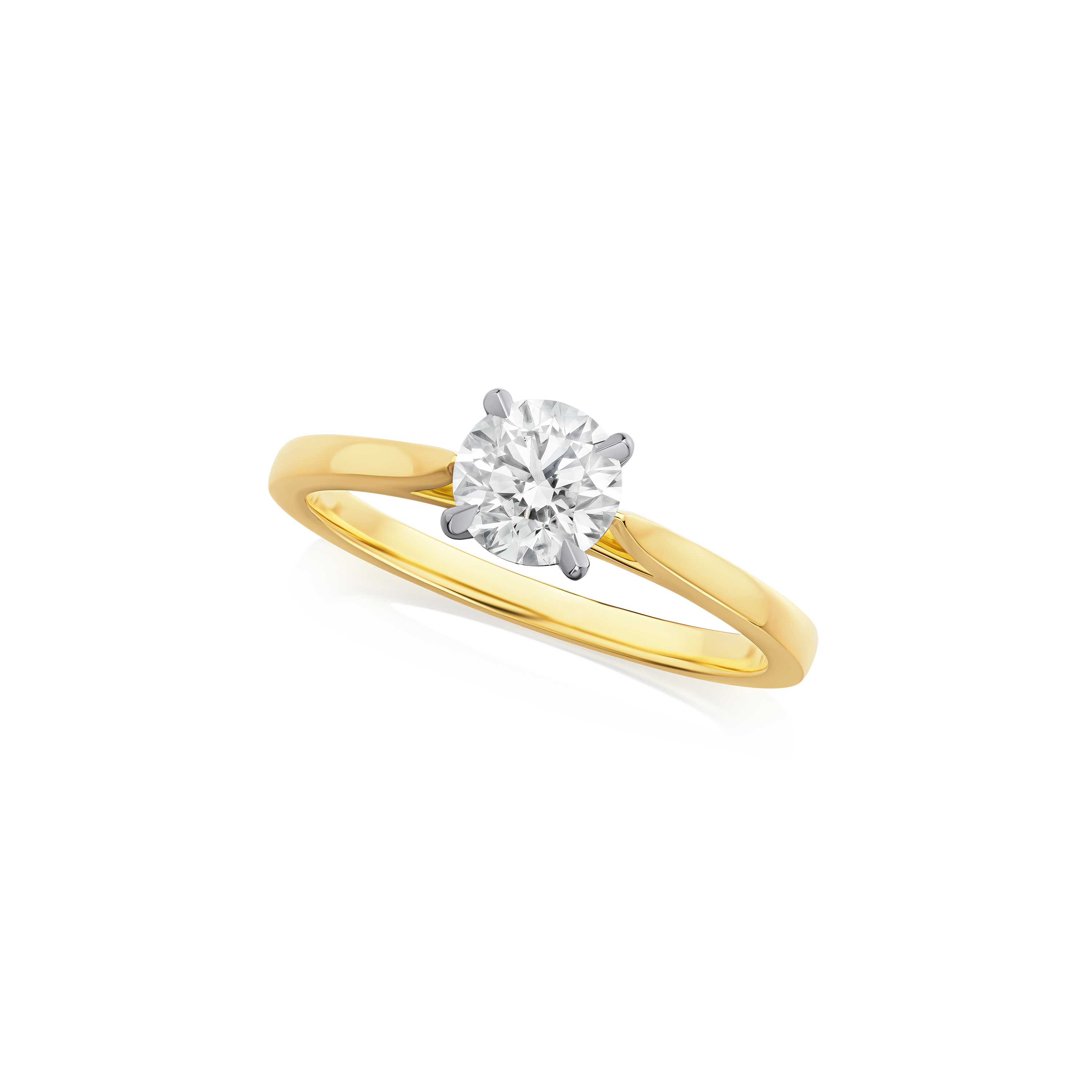 0.60ct Round Brilliant Cut Diamond Solitaire Ring