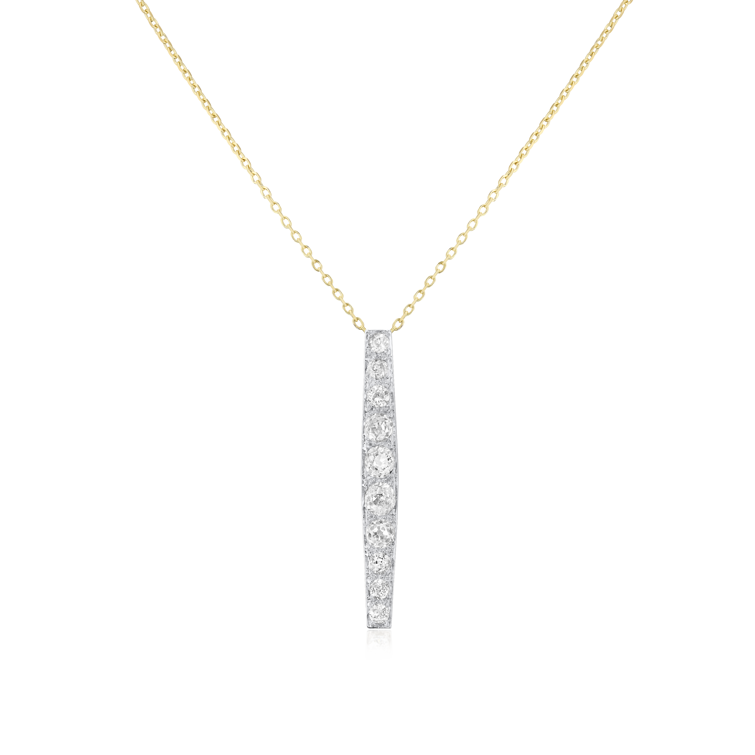 Old Cut Diamond Pendant