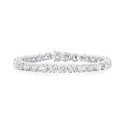 15.75cts Round Brilliant Cut Diamond Line Bracelet