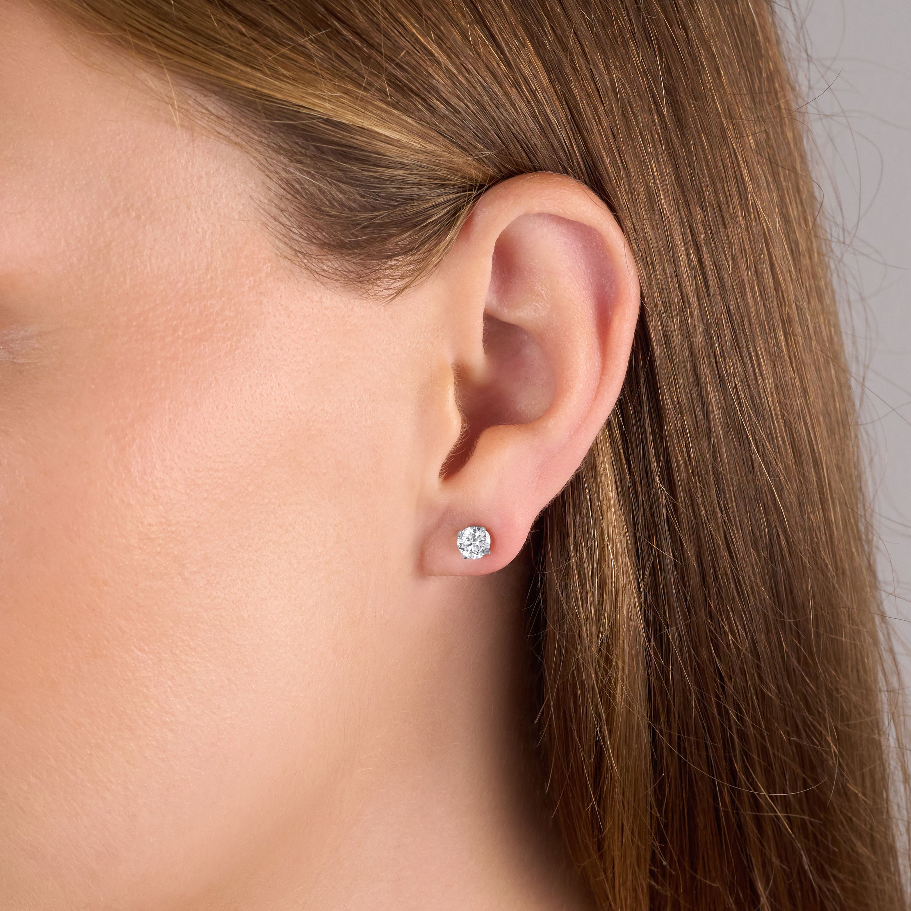 South Sea Pearl and Diamond Slide On/Off Earrings
