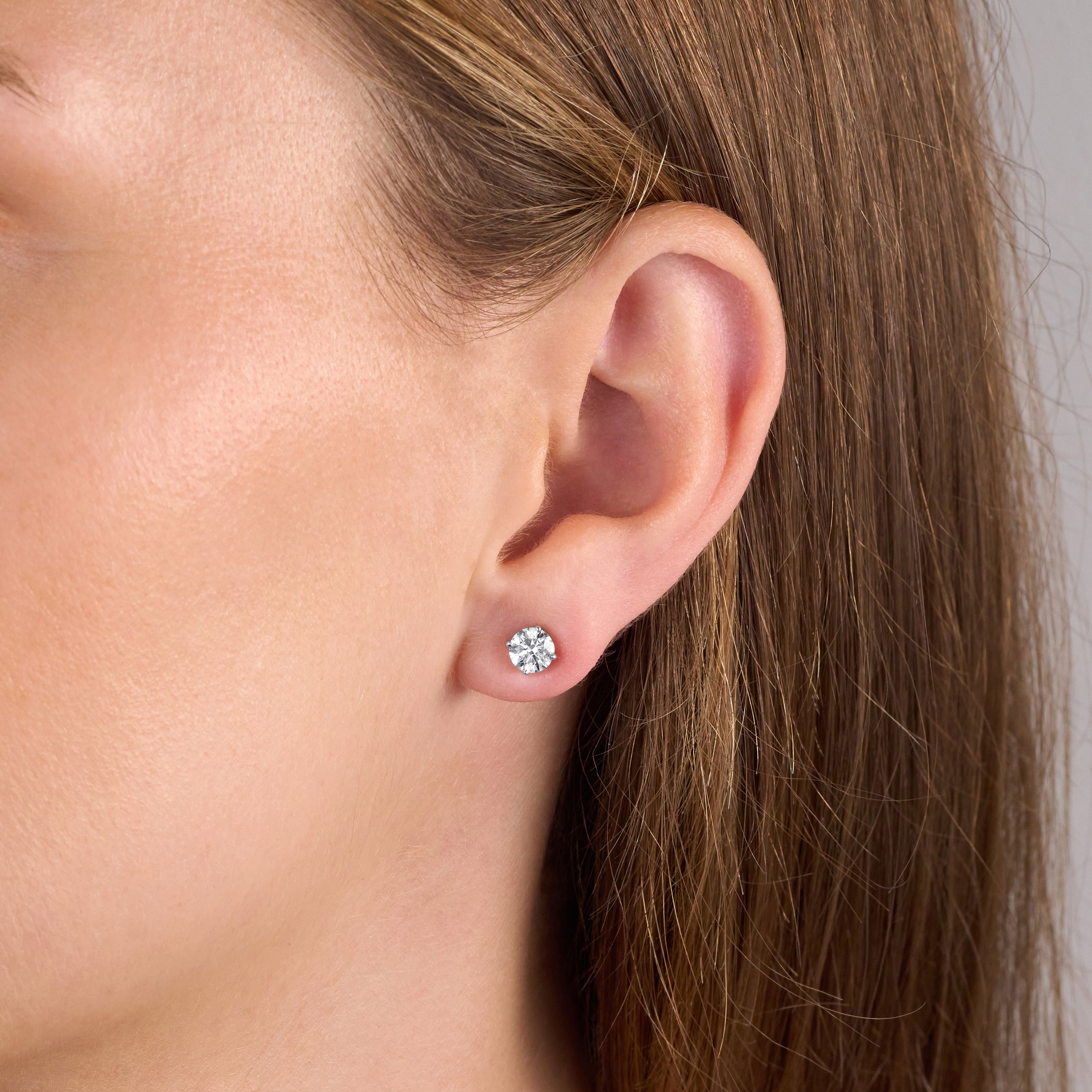 Tahitian Pearl and Diamond Slide On/Off Earrings