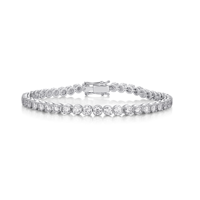 5.30cts Round Brilliant Cut Diamond Line Bracelet