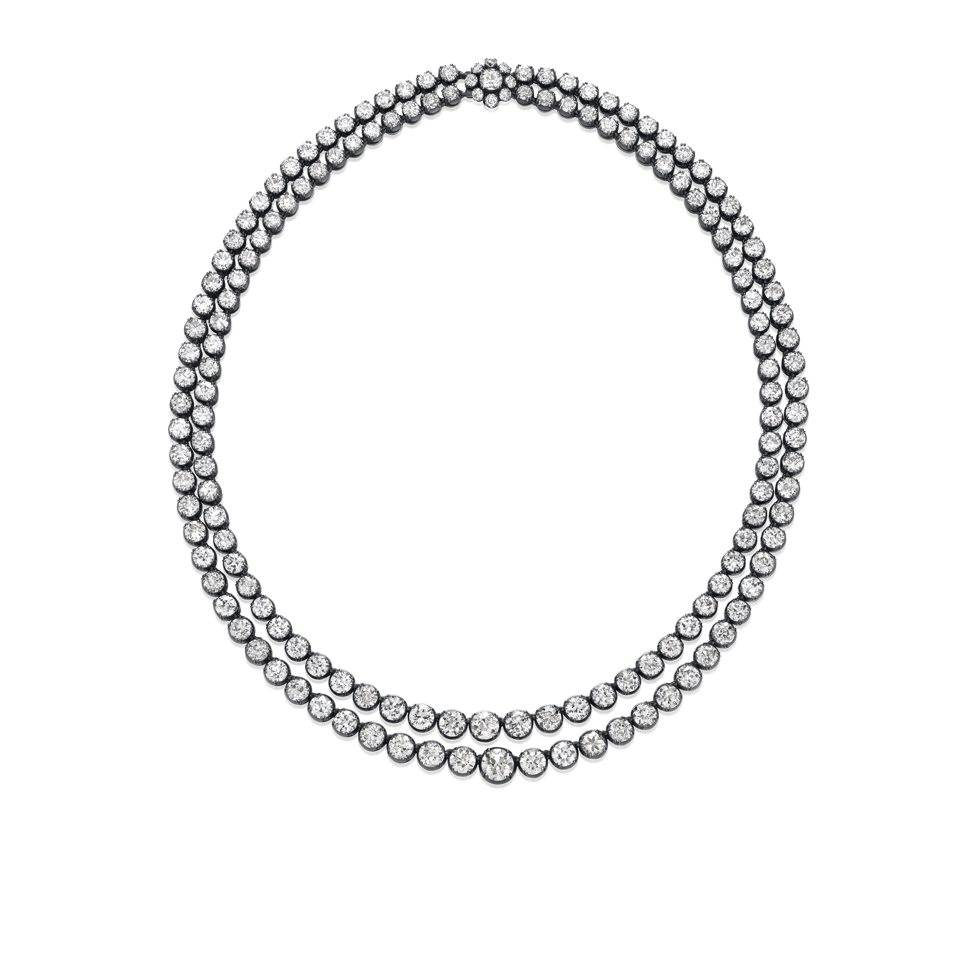 70.00cts Diamond Rivière Necklace