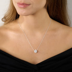 5.01ct Round Brilliant Cut Diamond Superfine Pendant