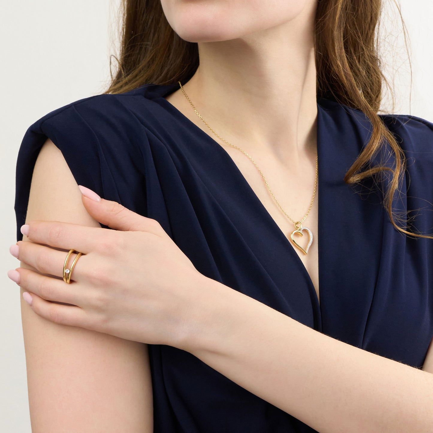 18ct Yellow Gold Double Band Ring