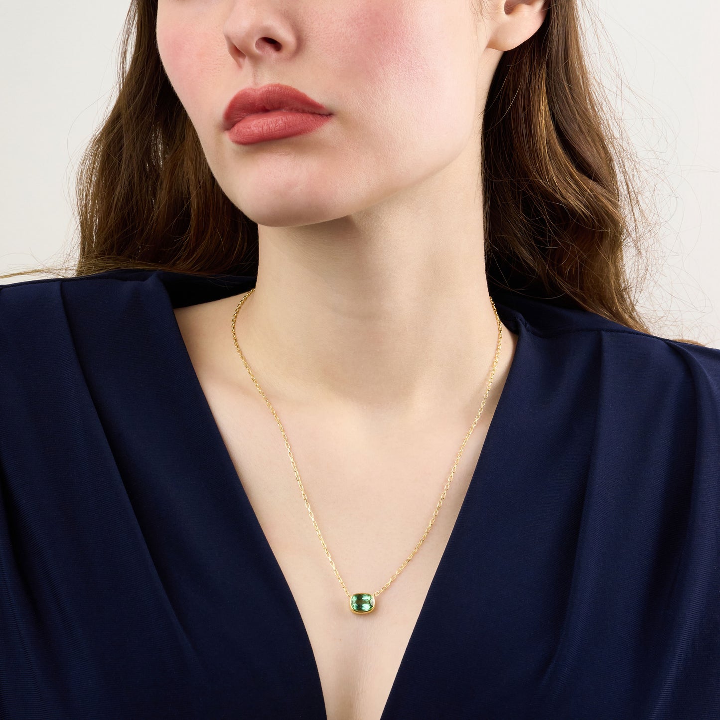 2.27ct Green Tourmaline Pendant