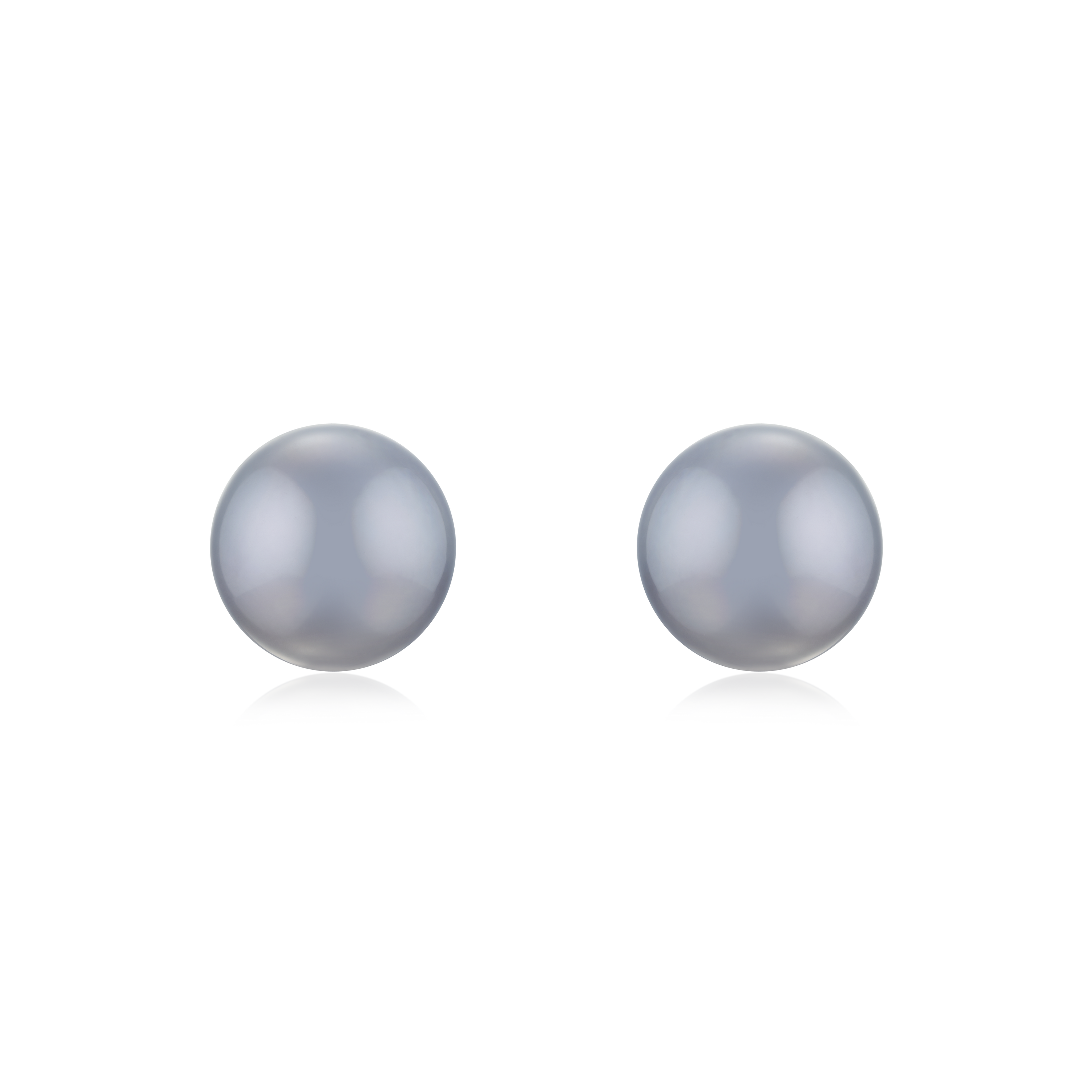 Tahitian Pearl Stud Earrings 9-10mm