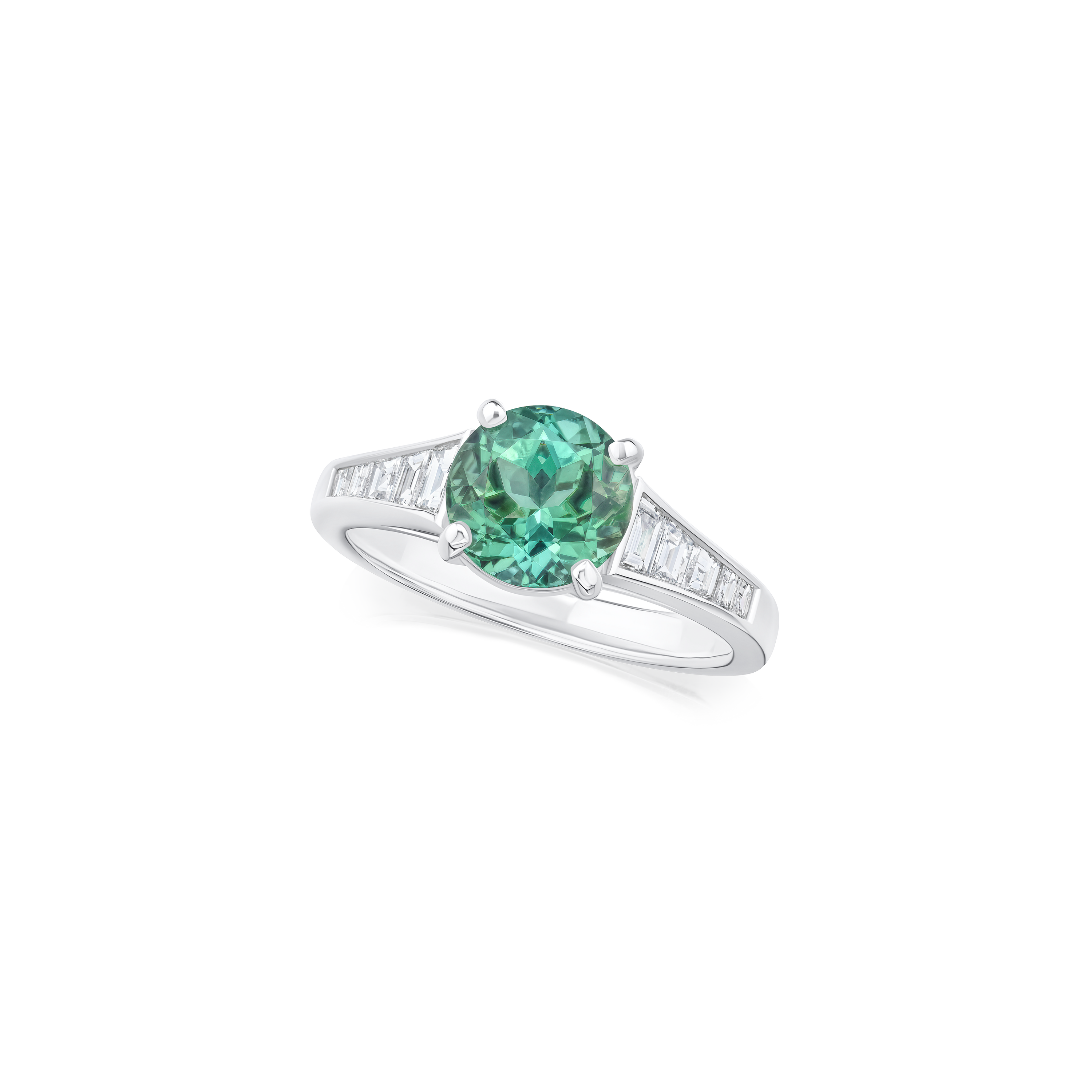 1.68ct Tourmaline and Diamond Dress Ring