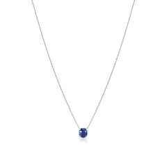 0.80ct Cushion Shape Sapphire Pendant
