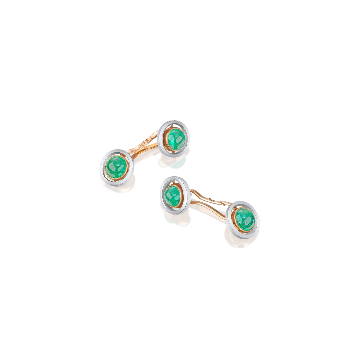 Emerald-Set Cufflinks